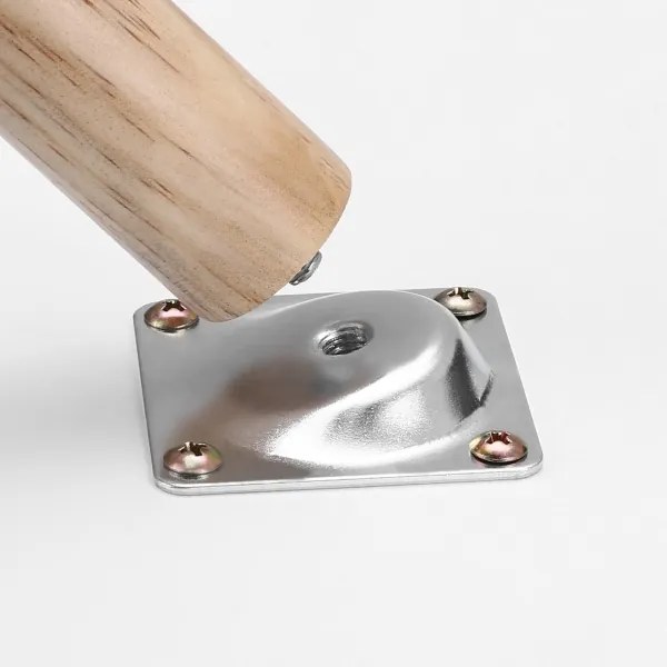 SERA 2 darabos oldalsó asztal szett, fehér/barna