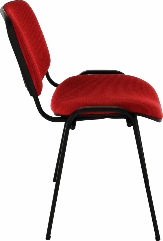 Irodai szék, piros, ISO NEW