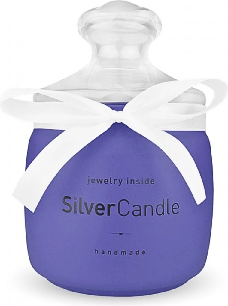 Illatgyertya Silver Candle Kézzel Készített Áfonya Ékszer Nyaklánc