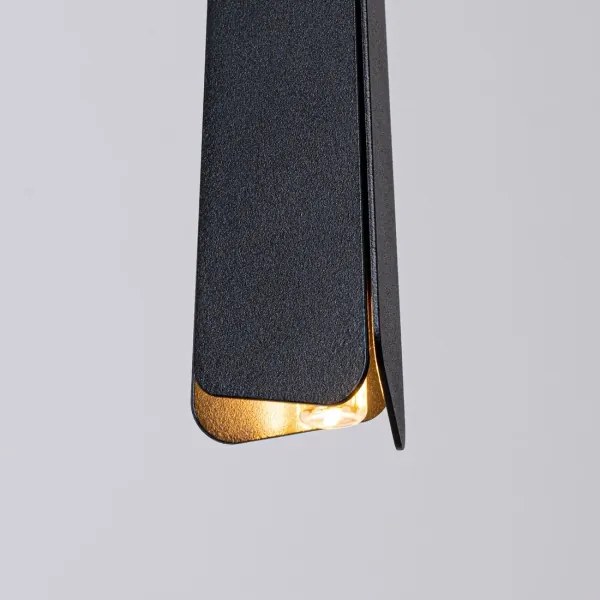 Sollux SL.1401 - Csillár zsinóron PRYSM 3xG9/8W/230V fekete