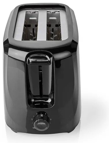 Nedis KABT150EBK - Kenyérpirító két hellyel 700W/230V fekete