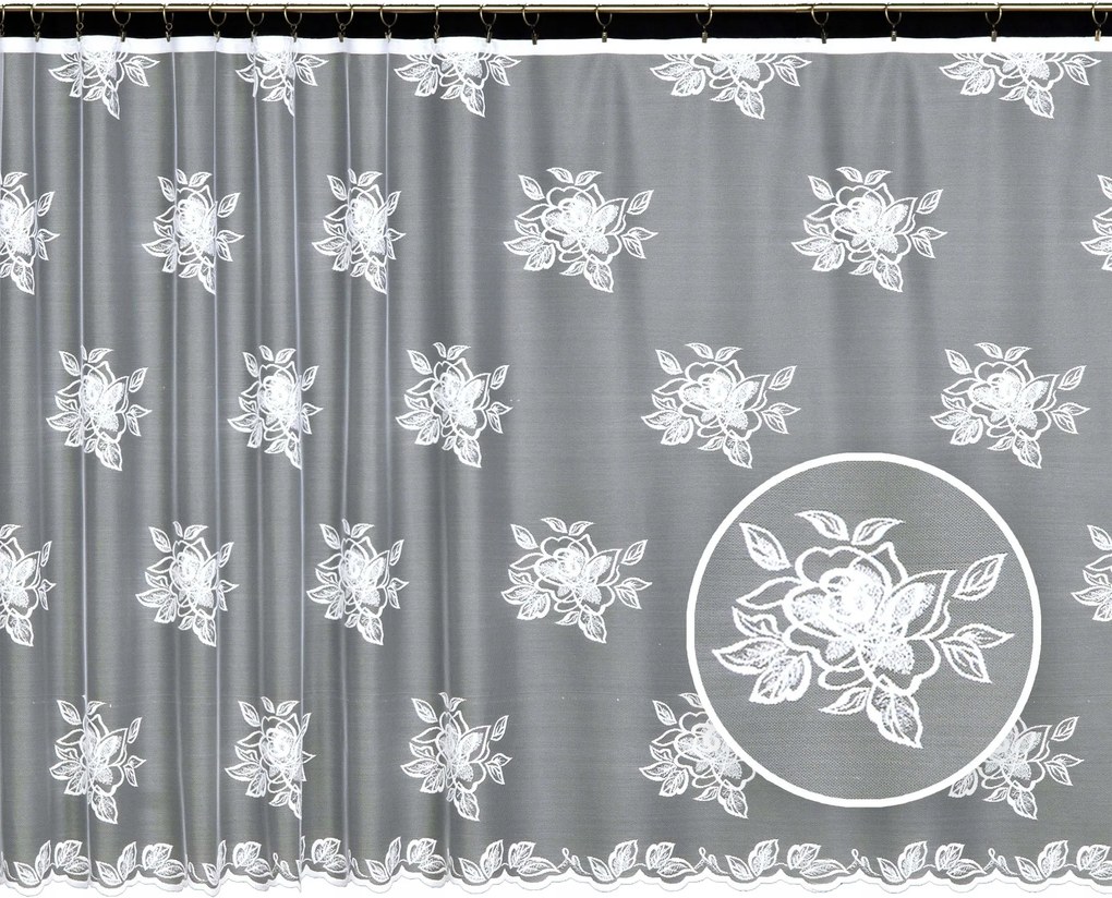 Mg Függöny Z029 Fehér 240X160 készre szerelt K szalaggal