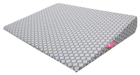 MOTHERHOOD - Párna ék CLASSICS 60x45 cm, 0-6 hónap, szürke