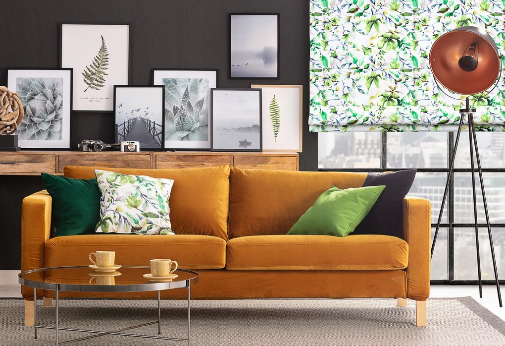 Kész pliszírozott roló római Szicília 110x150cm fekete