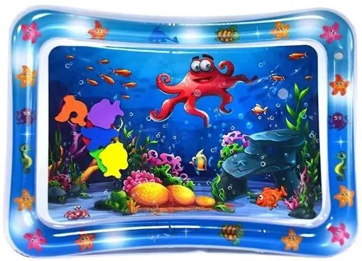 Gyermek vizes játékszőnyeg tengeri világ motívummal