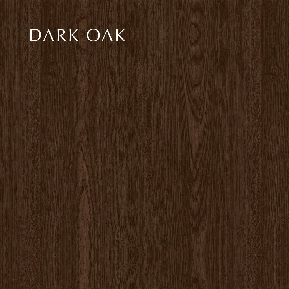 Sötétzöld-barna előszoba bútor tölgyfa dekorral One More Look – UMAGE