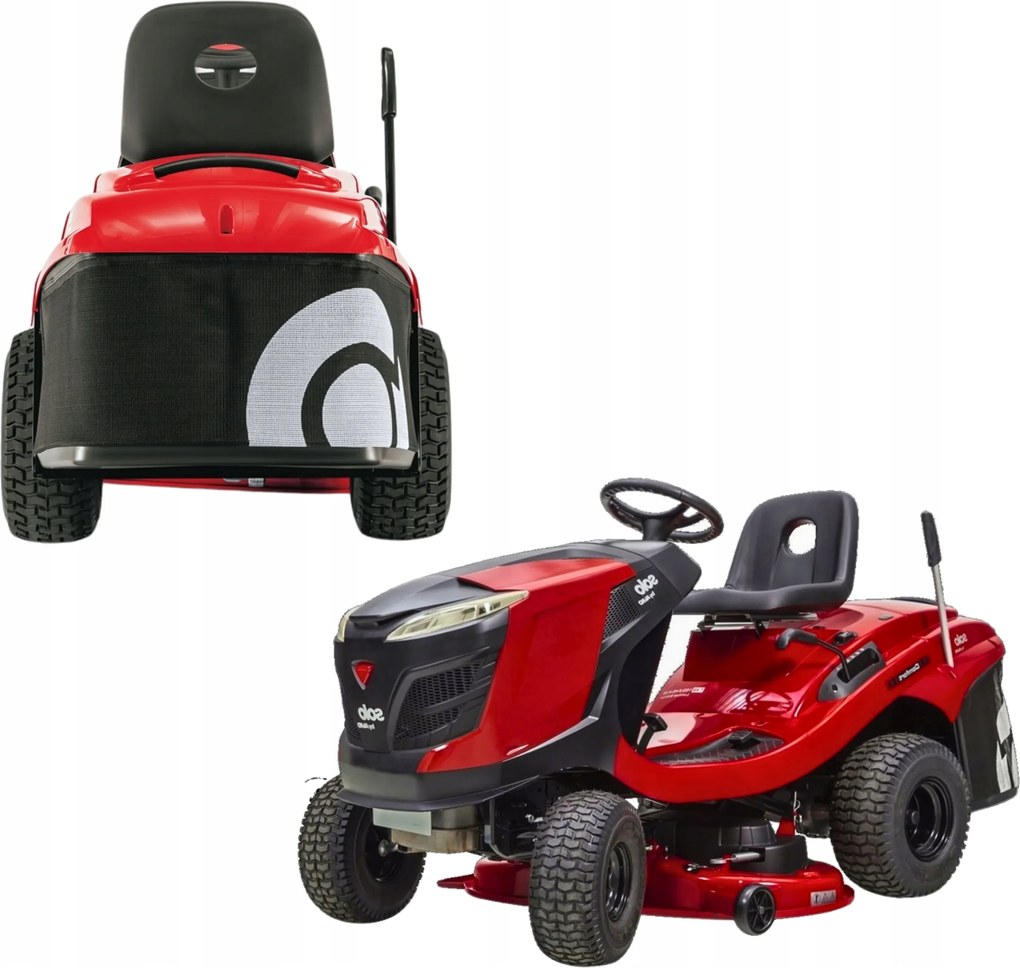 Fűnyíró traktor Solo by Alko T15-93.3 Hd-a Al-ko 15LE Fűnyíró traktor kosárral