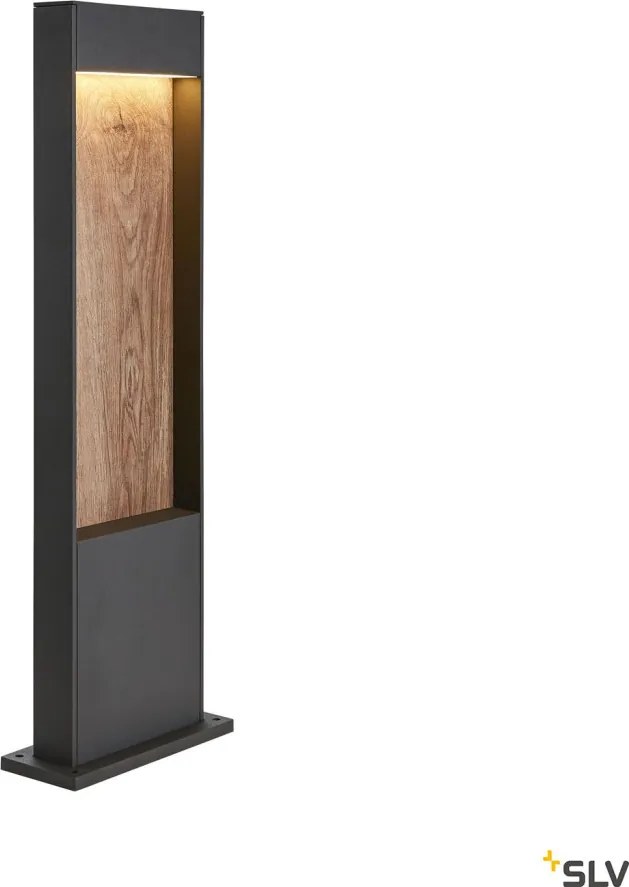 SLV 1002957 FLATT Modern Kültéri Állólámpa Antracit, Barna LED IP65