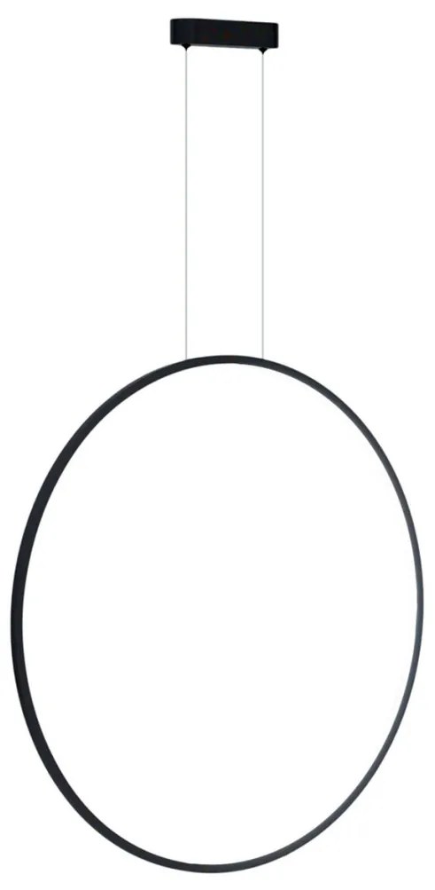 MILAGRO ML8856 SATURNO Fürdőszobai Függő Lámpa Fekete LED IP44