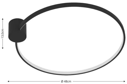 Brilagi - RINGO LED mennyezeti lámpa LED/18W/230V