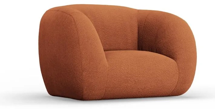 Narancssárga buklé fotel Essen – Cosmopolitan Design