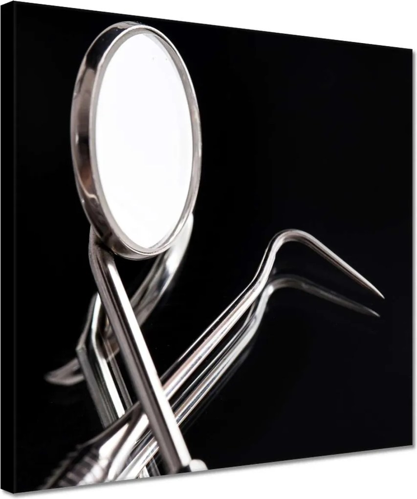 Festmények 30x30 Fogászati eszközök