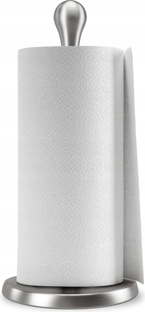 Papírtörölköző tartó állvány fém ezüst konyha modern Tug