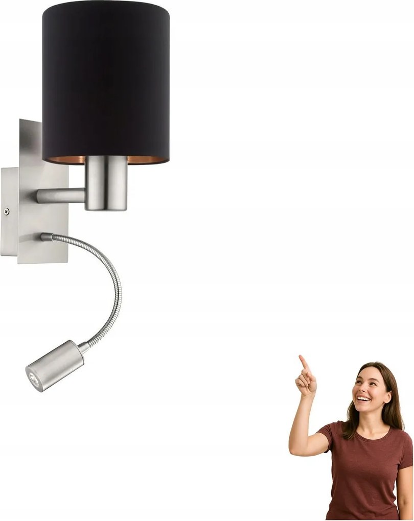 Fali lámpa Led karral 3,8W Pasteri 96483 Eglo