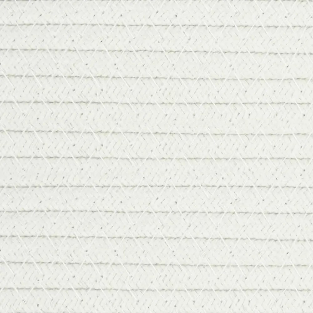 szürke-fehér pamut szennyeskosár Ø60 x 36 cm