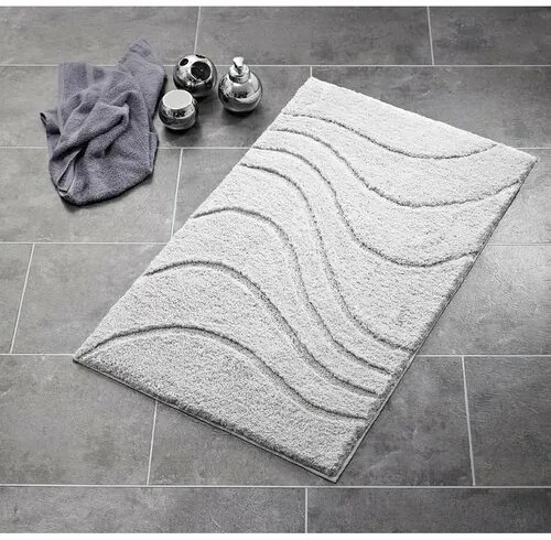 RIDDER 729307 La ola fürdőszoba szőnyegcsúszásgátlóval 60 x 90 cm, szürke