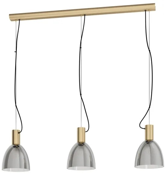 Eglo 99314 - Csillár zsinóron LEBALIO 3xE27/40W/230V