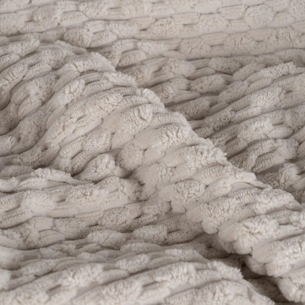 Bézs steppelt ágytakaró 180x260 cm – Ixia