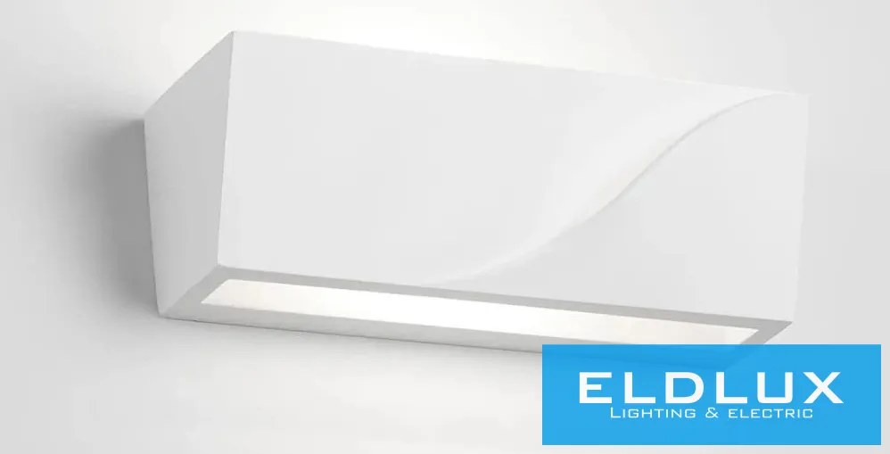 UNIVERSO Gipsz fali lámpa 1xG9 220x75mm IP20 fehér