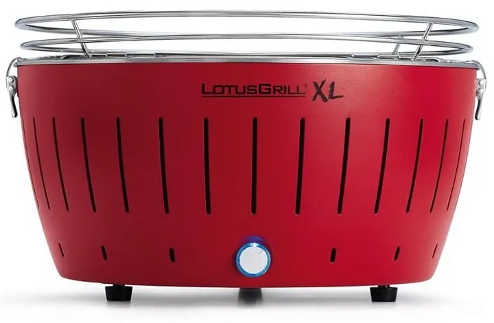 Piros füstmentes grillsütő - LotusGrill XL