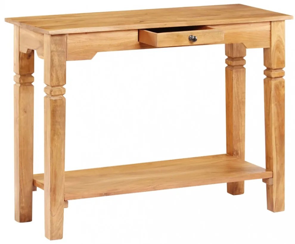 tömör akácfa tálalóasztal 100 x 40 x 76 cm