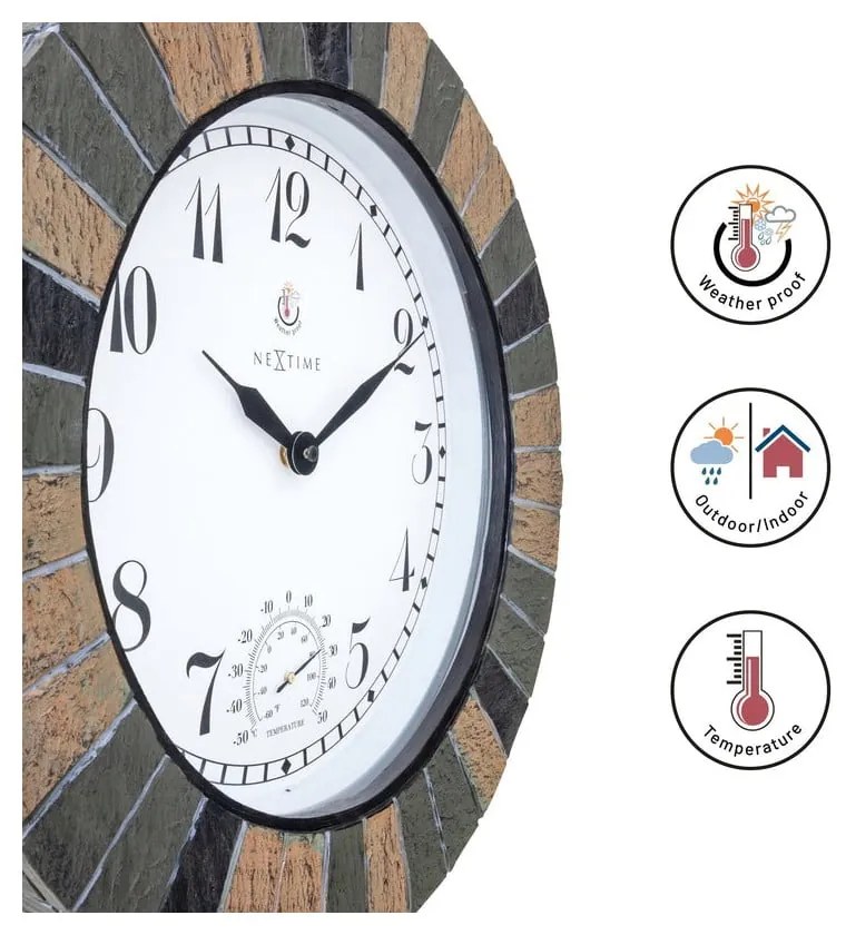 Kültéri falióra ø 43,5 cm Aster – NeXtime