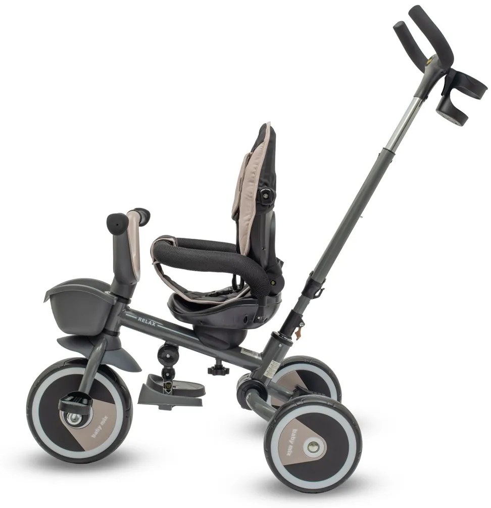 Baby Mix 5in1 RELAX 365° háromkerekű bézs színben