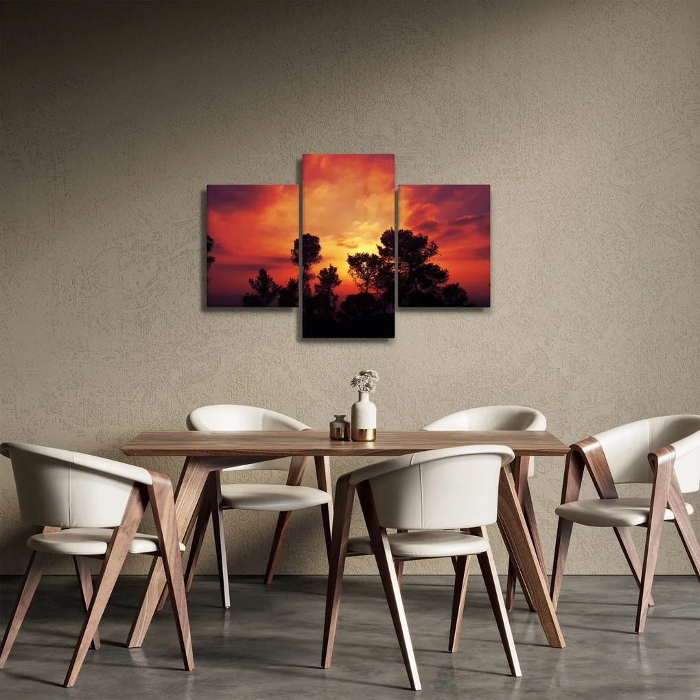 Naplemente képe (90x60 cm)