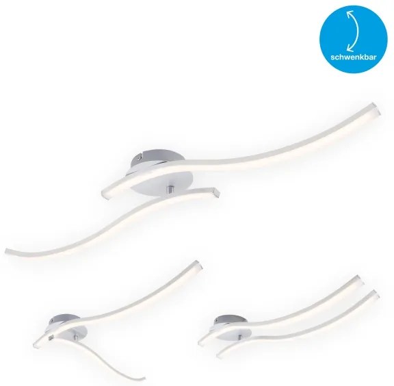 Briloner 3165-029 - LED Felületre szerelhető csillár GO 2xLED/9W/230V