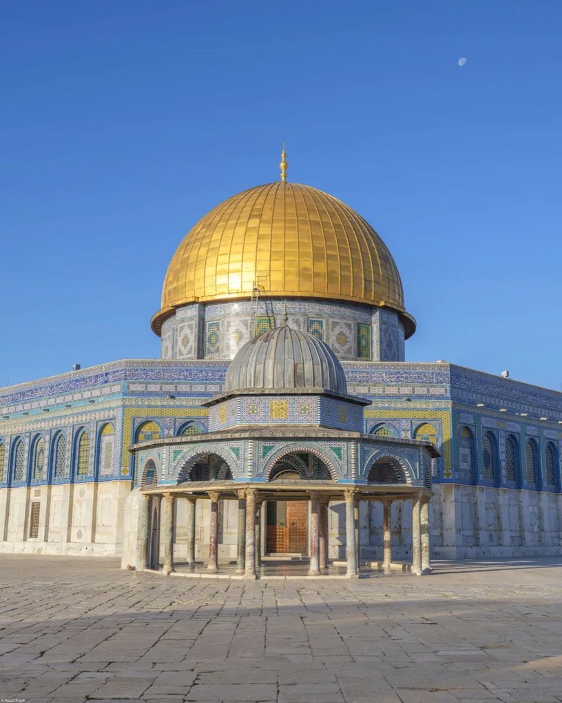 Poszter 40x50cm Al-Aksza mecset 2, Assaf Frank