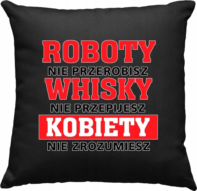 Női párna Nem érted mém Fekete