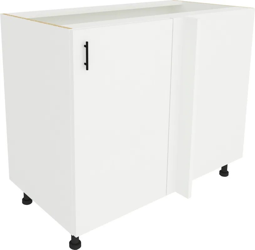 Benita 1 ajtós Alsó konyhaszekrény Fehér 98x50x80 cm N