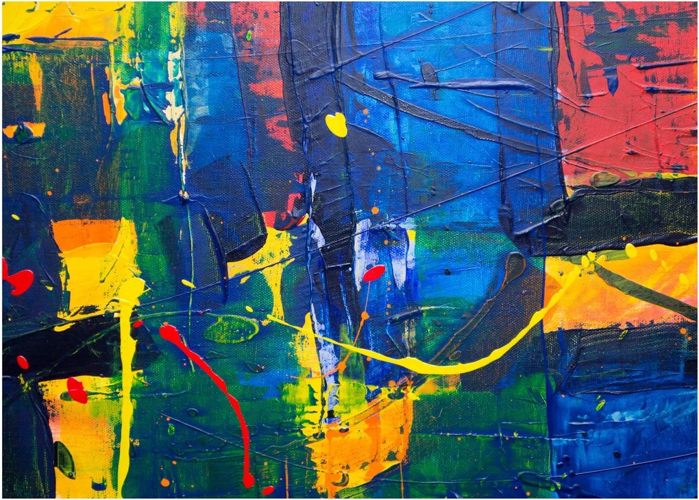 Kép - Absztrakció (70x50 cm)