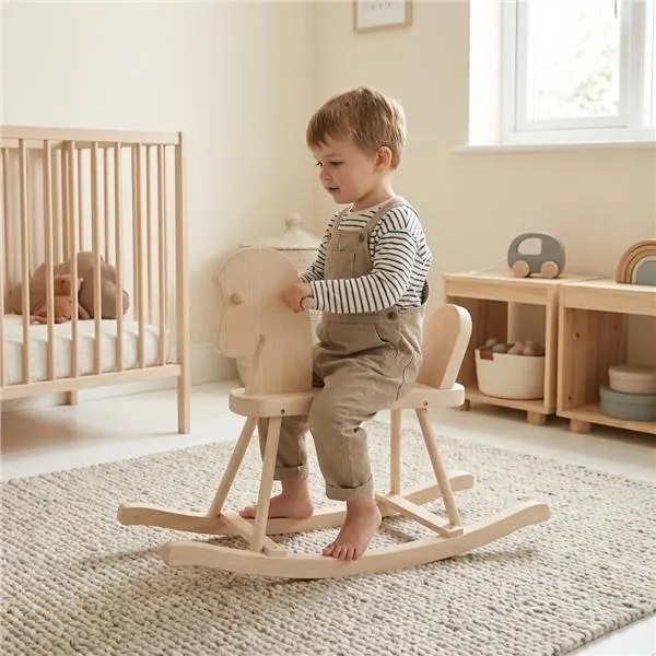 Fa hintaló gyermekeknek Baby Mix természetes