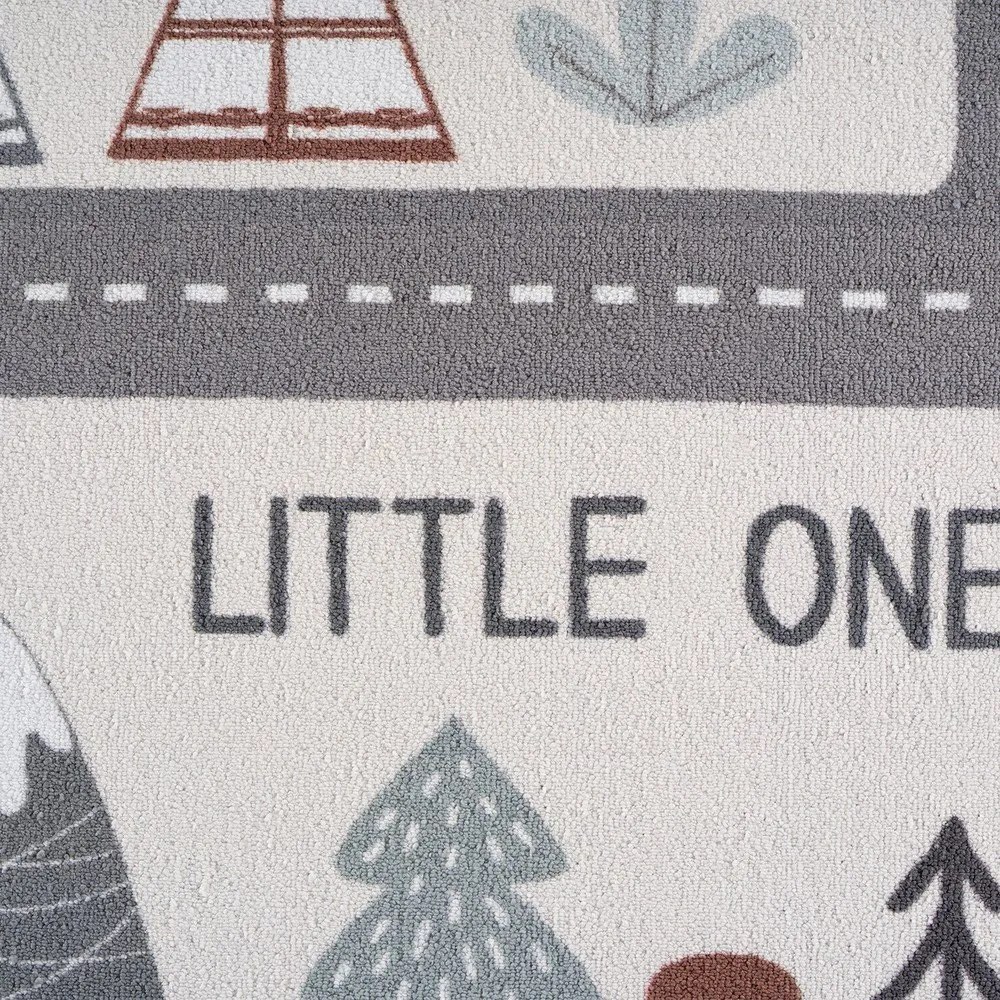 Krémszínű mosható gyerek szőnyeg 140x200 cm Coco 1134 – Ayyildiz Carpets