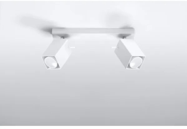 Spotlámpa MERIDA 2 2xGU10/40W/230V fehér