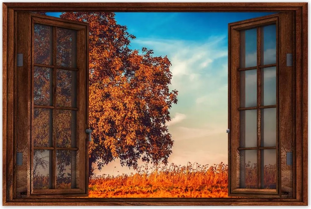 Poszterek 90x60 Őszi színek Tájkép