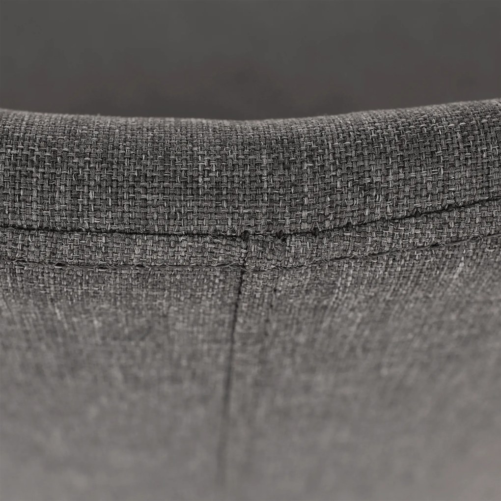 Irodai szék, szürke/króm, EDIZ