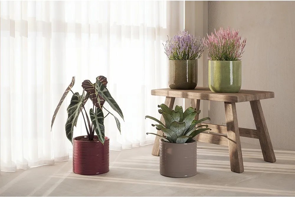 Kerámia kézzel készített kaspó ø 18 cm Fortuna – Artevasi