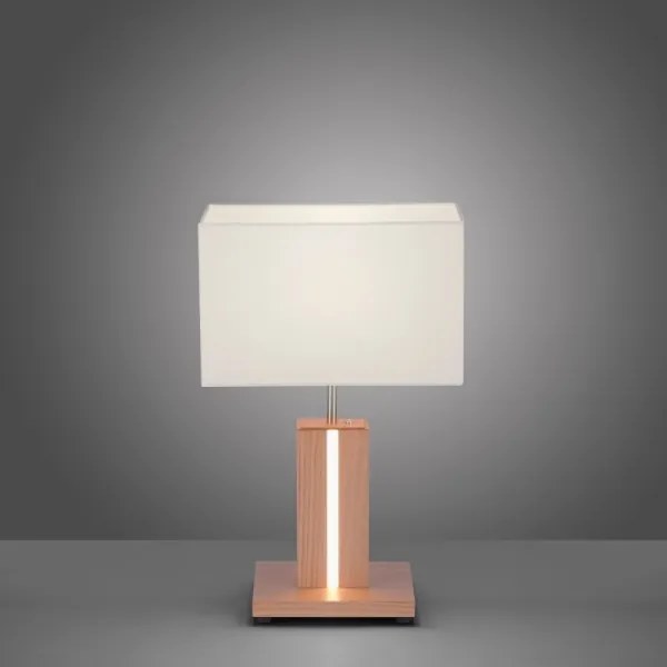 Leuchten Direkt 11421-78 - LED asztali lámpa AMANDA 1xE27/40W/230V + LED/5W