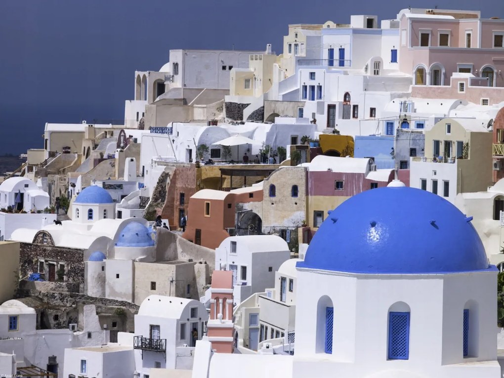 Poszter 40x30cm Görögország, Assaf Frank