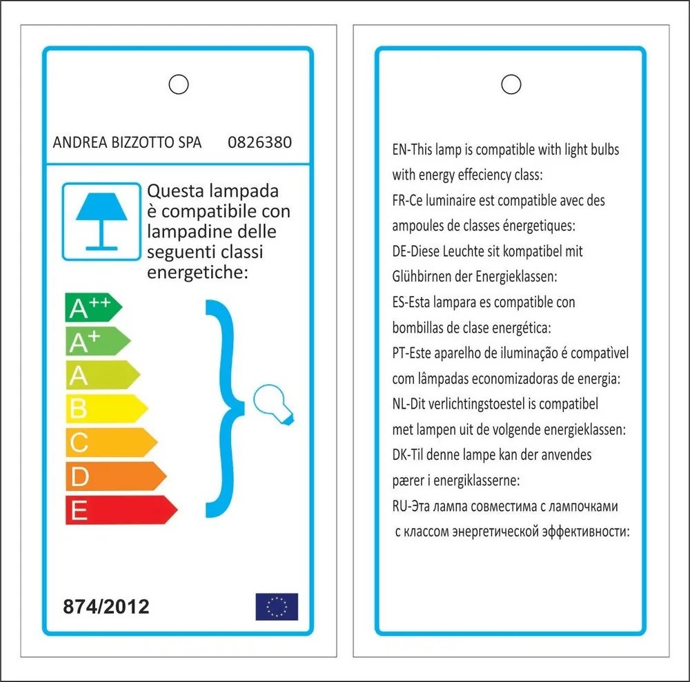 Sárgaréz színű acél függőlámpa Amish – Bizzotto