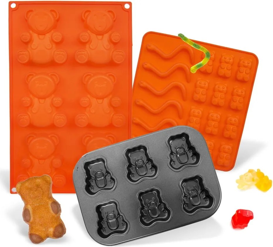 Szilikon praliné sütőforma 19x19 cm – Orion