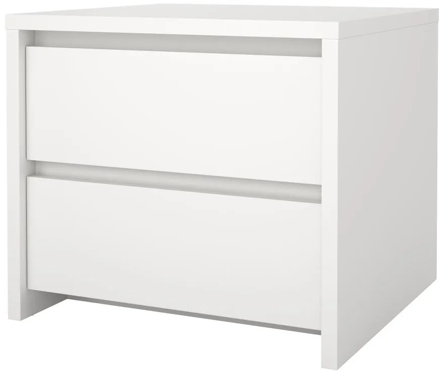 Fehér éjjeliszekrény Next – Tvilum