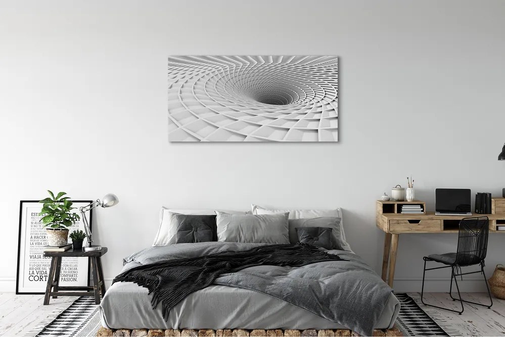Canvas képek 3d geometriai garat 100x50 cm