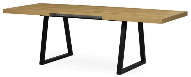 Bővíthető Étkezőasztal 160–240×90 cm, Laminált Tölgy. HT-R5624 OAK