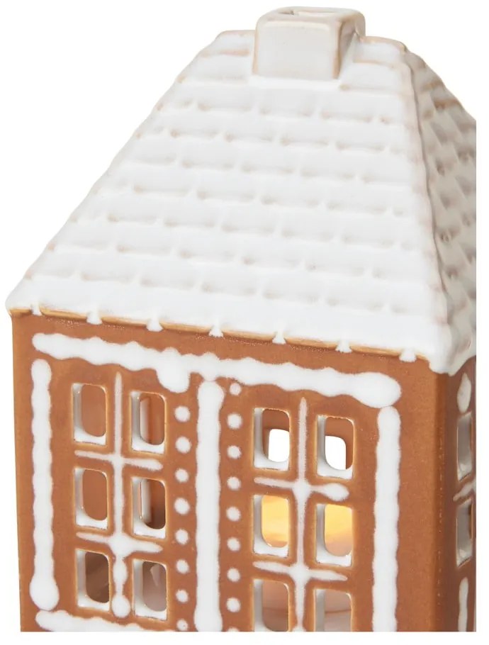 Kerámia gyertyatartó teamécseshez Gingerbread Lighthouse – Kähler Design