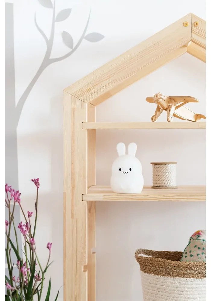 Stela fenyőfa polc gyerekeknek, 40 x 60 cm - Adeko