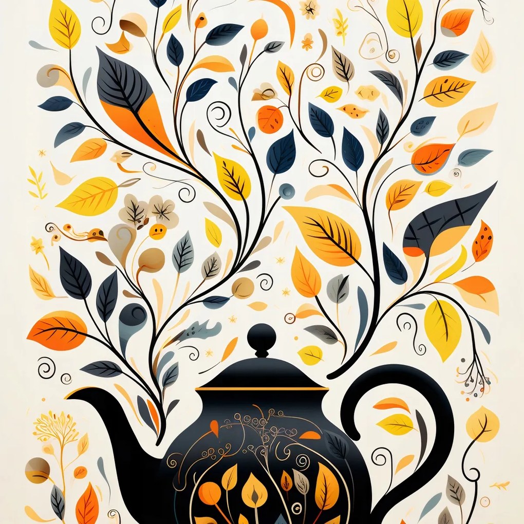 Poszter 70x70cm Őszi dallam