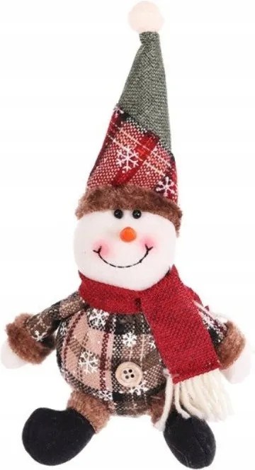 eCa KSN05 Karácsonyi dekoráció Hóember 25 cm